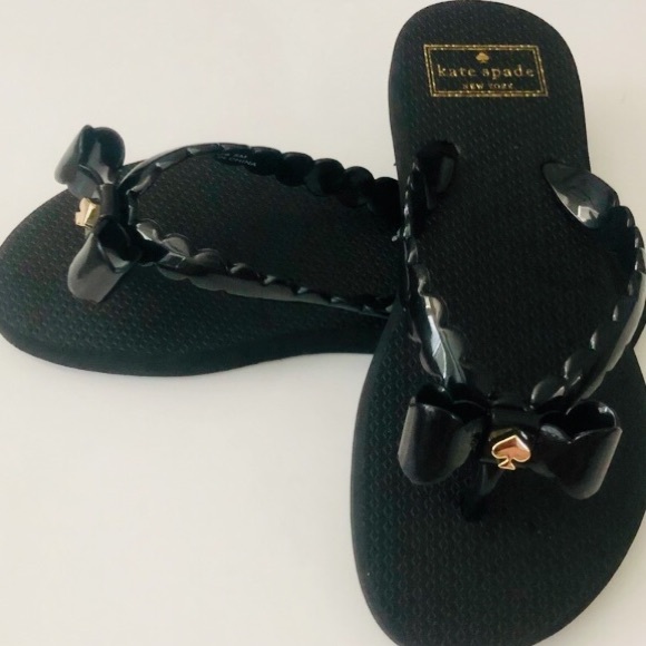 kate spade Shoes - NEW KATE SPADE Denise Bow sandals flip flop thongs